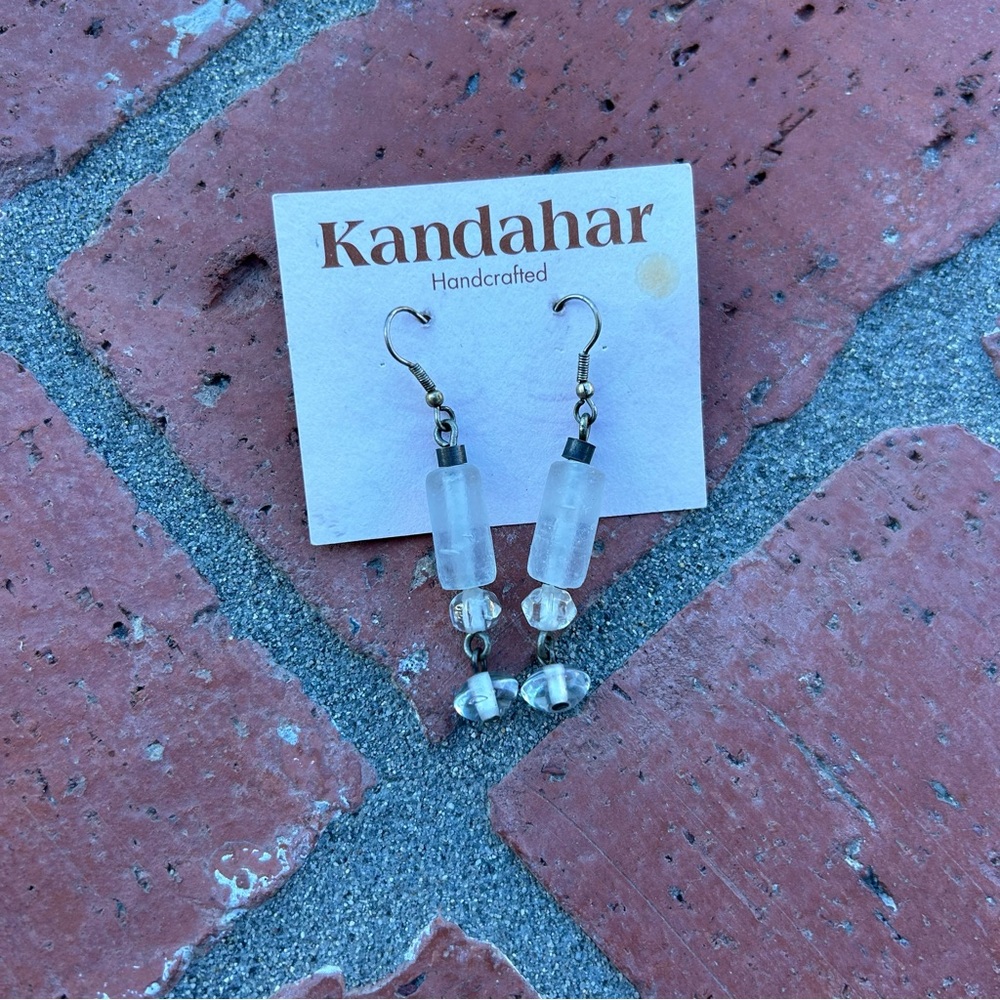 Brand New Kandahar Hand Crafted Earrings